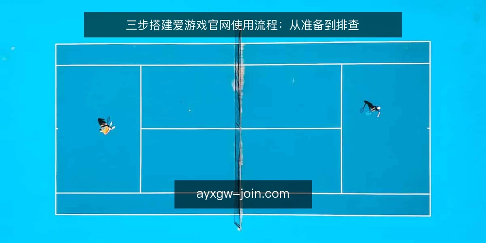 三步搭建爱游戏官网使用流程:从准备到排查 — 基线:明确当前使用环境与设备 配图